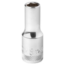 DeWalt 8 mm X 3/8 in. drive Metric 6 Point Deep Socket 1 pc