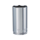 DeWalt 1-1/4 in. X 1/2 in. drive SAE 6 Point Deep Socket 1 pc