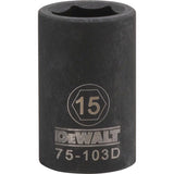 IMPCT SCKT MTR 15MM 1/2"