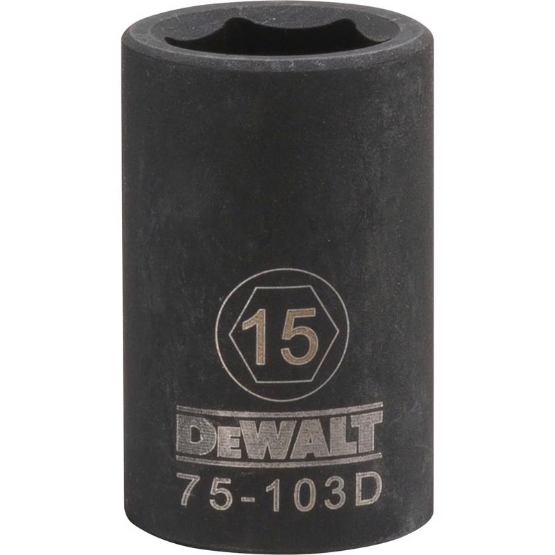 IMPCT SCKT MTR 15MM 1/2"