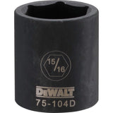 IMPCT SCK SAE 15/16X1/2"