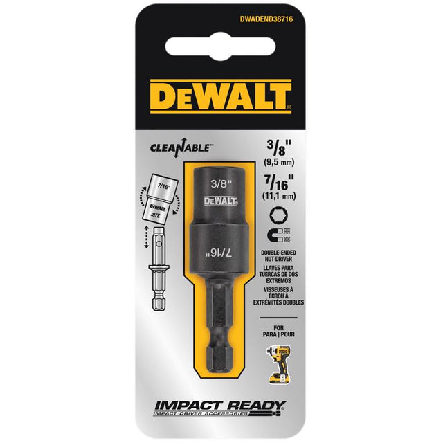 NUT DRVR DBL-END 2" 2PC