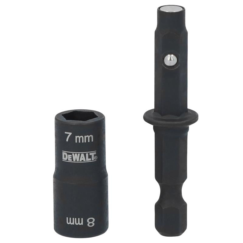 DeWalt Flextorq 7,8 mm X 2 in. L Black Oxide Double-Ended Nut Driver 2 pc