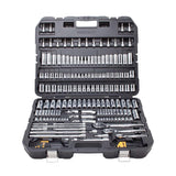 DeWalt 1/4 & 3/8 & 1/2 in. drive Metric/SAE Mechanic's Tool Set 192 pc