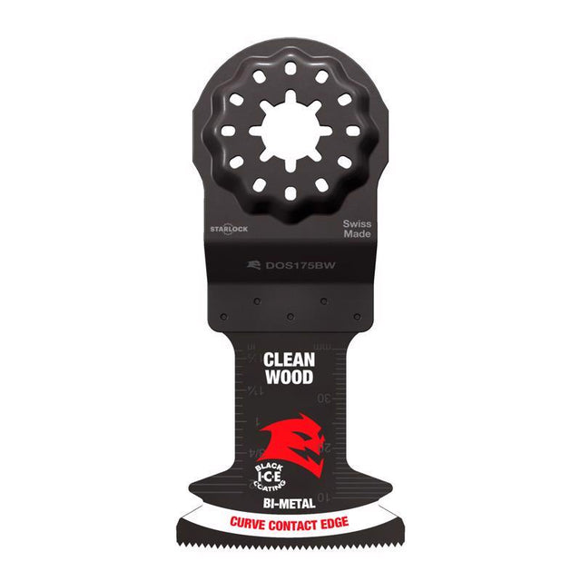 Diablo Demo Demon 1-3/4 in. W Bi-Metal Curved Oscillating Blade Nail-Embedded Wood 1 pk
