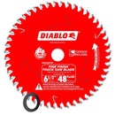 Diablo 6-1/2 in. D X 20 mm Carbide Tipped Track Saw Blade 48 teeth 1 pk