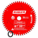 Diablo 6-1/2 in. D X 20 mm Carbide Tipped Track Saw Blade 52 teeth 1 pk