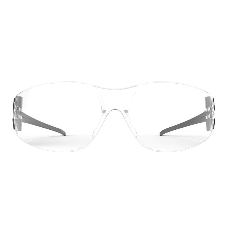 Edge Anti-Fog Viso Safety Glasses Clear Lens Black Frame