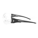 Edge Anti-Fog Viso Safety Glasses Clear Lens Black Frame