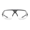 Edge Anti-Fog Taven Safety Glasses Clear Lens Black Frame