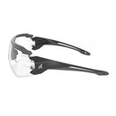 Edge Anti-Fog Taven Safety Glasses Clear Lens Black Frame