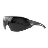 Edge Anti-Fog Taven Safety Glasses Smoke Lens Black Frame