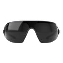 Edge Anti-Fog Taven Safety Glasses Smoke Lens Black Frame