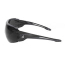 Edge Anti-Fog Taven Safety Glasses Smoke Lens Black Frame