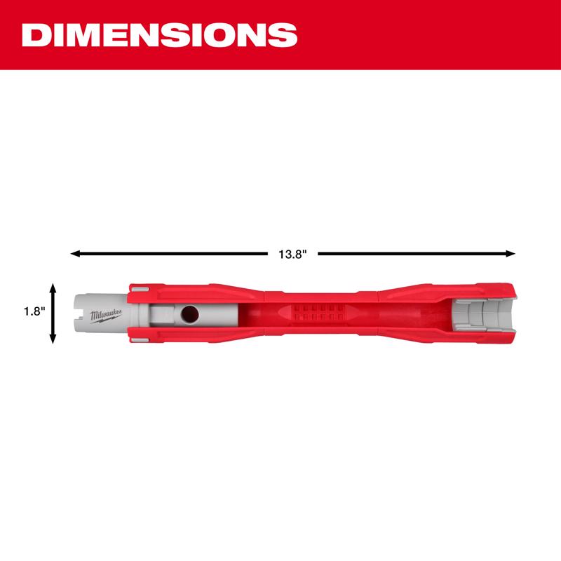 Milwaukee Wrench Red 5 pc
