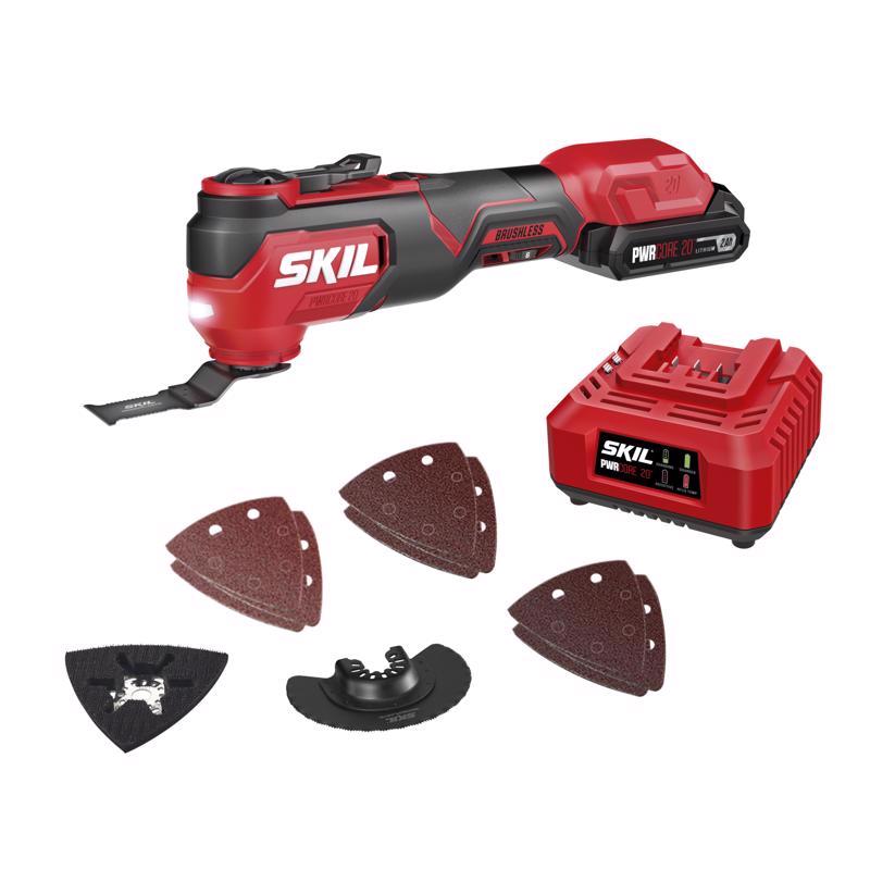 SKIL 20V PWR CORE 20 Cordless Oscillating Multi-Tool Kit (Battery & Charger)