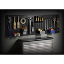 Knape & Vogt HEAVYWEIGHT 16 in. W X 32 in. H X 0.65 in. D Pegboard Steel Black