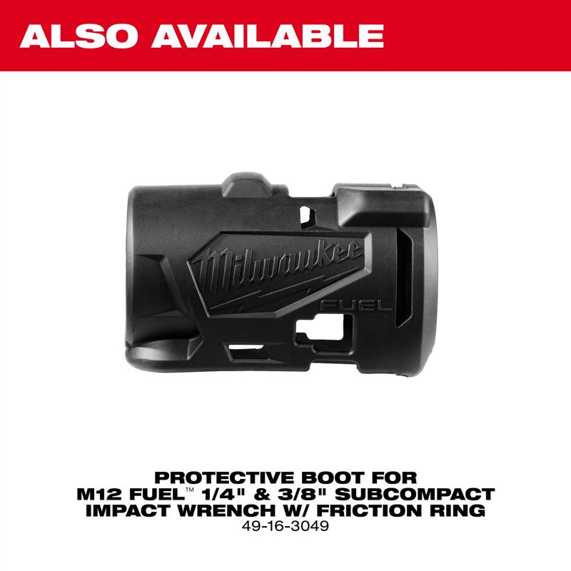 Milwaukee M12 FUEL 3/8 in. Cordless Brushless Subcompact Impact Wrench