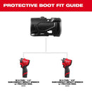 Milwaukee M12 FUEL 1/4 in. Cordless Brushless Subcompact Impact Wrench Protective Boot