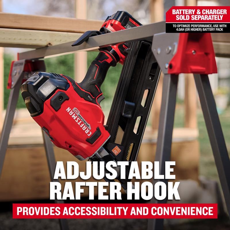 Craftsman V20 BRUSHLESS RP Cordless 30 deg Framing Nailer Tool Only