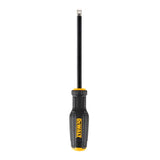 DeWalt Toughseries 5/16 slot X 6 in. L Screwdriver 1 pk