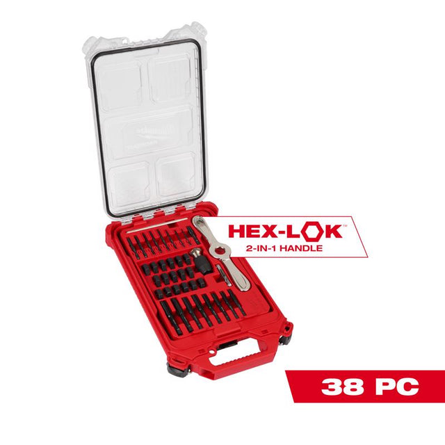 Milwaukee Hex-Lok SAE Tap and Die Set 38 pc