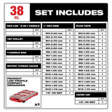 Milwaukee Packout Metric Tap and Die Set 38 pc