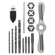 Milwaukee Hex Lok SAE Tap and Die Set 15 pc