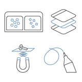 iFixit Fixmate Magnetic Tray Blue