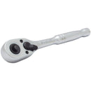 Stanley 3/8 in. drive SAE Quick Release Pear Head Ratchet 72 teeth