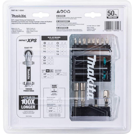 Makita Impact XPS Hex Combo Bit Set 1 pk