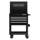 Craftsman 30 in. 4 drawer Metal Black Utility Cart Rolling Tool Cart 41.38 in. H X 22 in. D