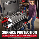 Craftsman 30 in. 4 drawer Metal Red Utility Cart Rolling Tool Cart 41.38 in. H X 22 in. D