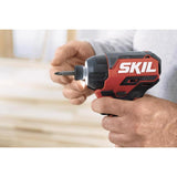 SKIL 20V PWRCORE 20 1/4 in. Cordless Brushless 3-Speed Impact Driver Tool Only