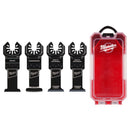 Milwaukee Carbon Steel Multi-Tool Semi-Circle Oscillating Blade Set 4 pk