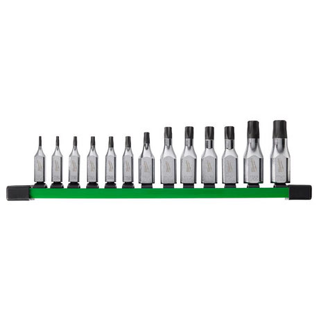 Milwaukee 1/4 and 3/8 in. drive SAE Torx Bit Socket Set 13 pc