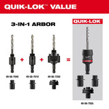 Milwaukee Quik-Lok Arbor