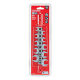 Craftsman Metric Open End Crowfoot Wrench Set 10 pc