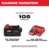 M18 FUEL Brushless Reciprocating Saw with 5.0Ah Battery & Charger Kit