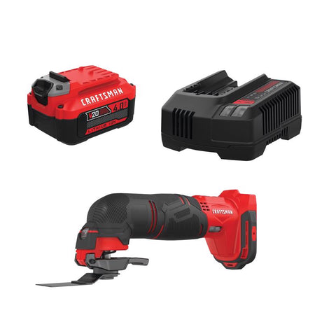 CRAFTSMAN V20 4AH Starter Kit with V20 Oscillating Tool