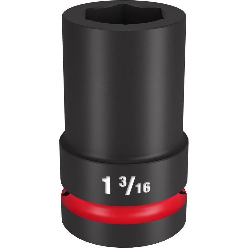 Milwaukee 1-3/16 in. X 1 in. drive SAE 6 Point Deep Impact Socket
