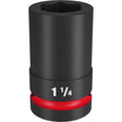 Milwaukee 1-3/4 in. X 1 in. drive SAE 6 Point Deep Impact Socket