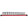 Milwaukee 1/2 in. drive SAE 12 Point Socket 13 pc