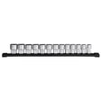 Milwaukee 1/2 in. drive Metric 12 Point Socket Set 13 pc