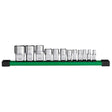 Milwaukee 1/4 & 3/8 & 1/2 in. drive SAE External Torx Socket Set 12 pc