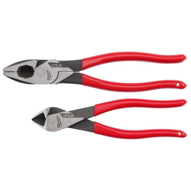 Milwaukee 2 pc Steel Cutting Pliers Set
