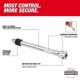 Milwaukee 1/4 in. drive Locking Socket Extension Set 3 pc