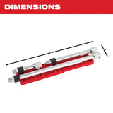 Milwaukee 3/8 in. drive Locking Socket Extension Set 3 pc