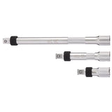 Milwaukee 1/2 in. drive Locking Socket Extension Set 3 pc