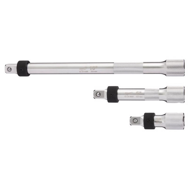 Milwaukee 1/2 in. drive Locking Socket Extension Set 3 pc